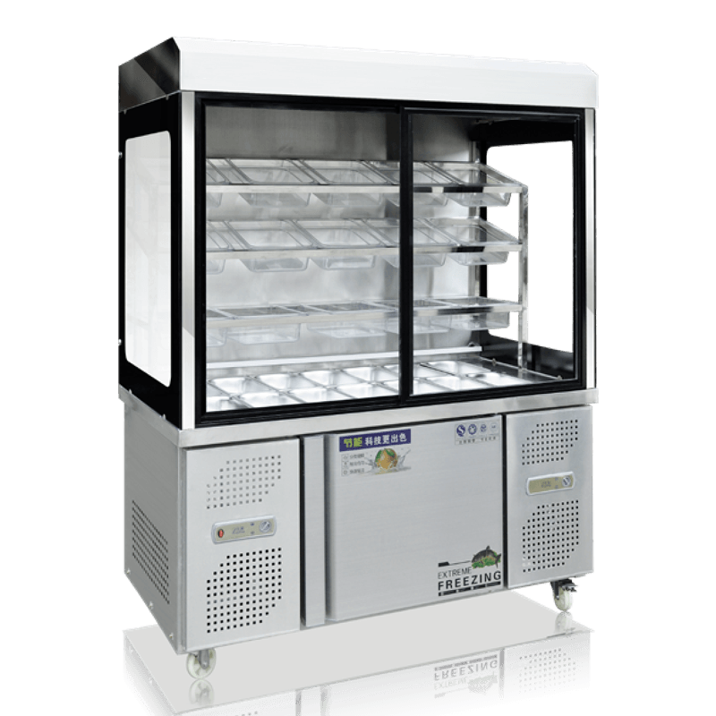 Mala Hot Pot-Lebensmittelvitrinen